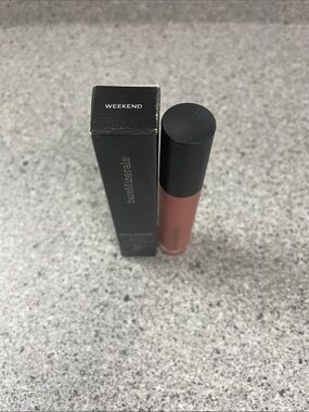 bareMinerals Liquid Lipstick Weekend - Mauve Brown